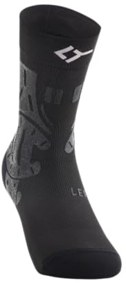 FLOKY 1pz ANKLE Support. Cavigliera biomeccanica a compressione. Multisport, tennis, calcio, padel. Stabilizza l'articolazione. Con bande siliconiche, protegge tendini e muscoli.