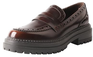 TMA EYES Vielseitige und Elegante Low Cut Damenschuhe, Elegant und Bequem für Damen（Braun，38）