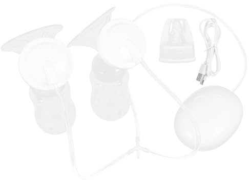 VANZACK Estrattore di Latte Doppio Manuale Portatile Tiralatte Suzione per Ragazzo Ragazza Ragazza Design Staccabile Facile da Pulire e Trasportare per Casa e Viaggio