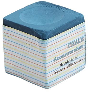 Agatige Professional Blue Pool Cue Gesso, Forte adesione cubi di Biliardo Accessori da Tavolo da Biliardo per Bar e Sport di torneo Uso Migliorato