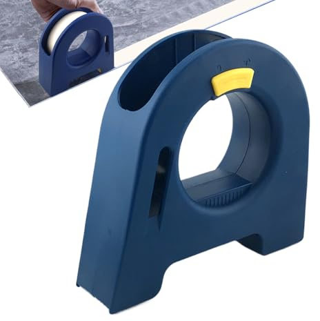 Distributore di nastro - applicatore antiscivolo 47 cm, taglierina adesiva stazionaria, supporto per rullo di precisione, organizzatore da scrivania stabile | Pratico strumento per la manutenzione di