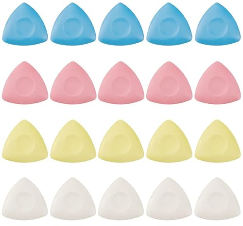 KSBBHDS 20 Piezas De Tiza De Sastre, Marcador De Costura, Rotulador Auxiliar De Tela, Cepillo De Ropa Invisible.