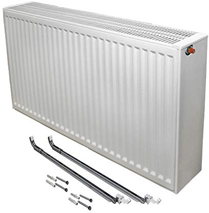 Buderus Logatrend Ventil-Flachheizkörper VC-Profil Typ 33 BH 500 vers. Längen + Halter (BL: 1200 mm)