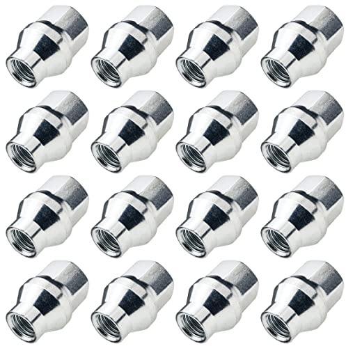 Skaftmuttrar M12x1,25 hjulmuttrar med 6mm skaft för fälgar SW19 16-pack