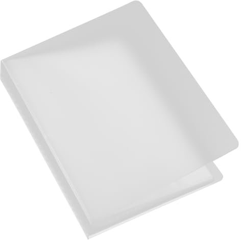 NUOBESTY Stickeralbum Sammelalbum Mit Transparentem Design Organizerbuch Für Karten Und Fotos Leeres Album Zur Aufbewahrung Und Schutz