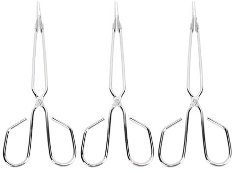 Versatile 12-Piece Set Cooking Scissor Tong, Heavy Duty Iron Kitchen Tongs with Comfort Grip for Gripping Flipping Food, Efficient Storage and, Wide Application for