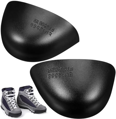 BUGUUYO Couvre-Orteils De Sécurité en Acier pour Chaussures De Travail Protection Anti-Écrasement Et Anti-Perforation Embouts Universels Confortables pour Hommes Et Femmes