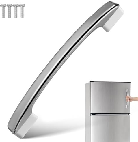 Amosfun Tirador de puerta universal de plástico para frigoríficos y congeladores – Pieza de repuesto para frigoríficos resistentes – Accesorios de reparación de refrigeradores comerciales