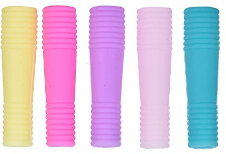 Manchon de en Silicone pour Manucure 10 Pi ces Couverture lastique Douce et pour Ciseaux Cuticules 3 Styles Inclus Manchon pour Fil