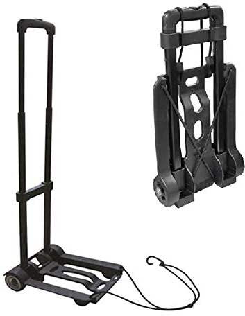 Carrello Portacasse Portapacchi Pieghevole in Alluminio Portata 30 kg