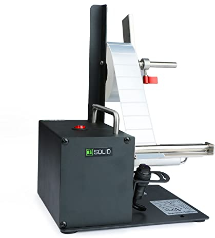 U.S. Solid Automatischer Etikettenspender Etikettendispenser - Breite 10-115MM Länge 8-130MM - Transluzente und Undurchsichtige Etiketten