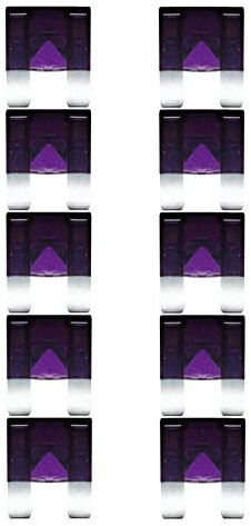 baytronic 10x Kfz-Flachstecksicherung Maxi (violett 100A)