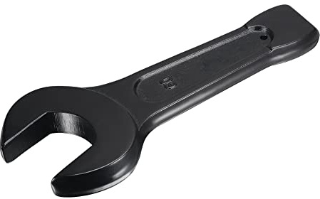 uxcell 60mm Open End Striking Wrench, High Tensile Steel Single Head Spanner Hand Tool