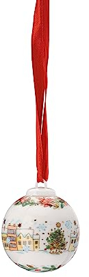 Hutschenreuther Porzellan-Minikugel 2023-Weihnachtsklänge 4,5 cm