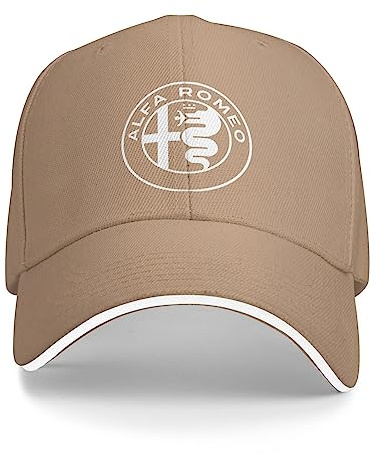 ALIEDA Casquette de Baseball Hommes Casquette Snapback pour Hommes Femmes Unisexe pour Alfa Romeo Giulietta Stelvio 159 156 157 166 147 GT 4C Mito Giulia Brera Casquettes De Baseball,C