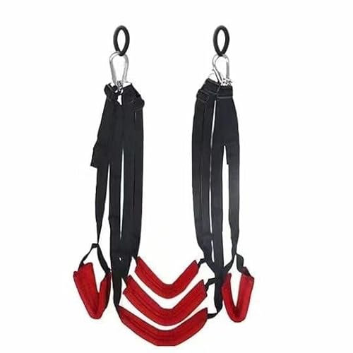 LYCREW Deluxe Liebesschaukel Sex Schaukel Für Erwachsene Liebesschaukel Sexschaukel Fesseln Sexspielzeug Für Paare Extrem Sex Swing Bed Bondage Körperhaltung Verbessern BDSM Swings