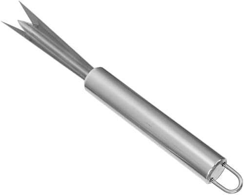 Stainless Steel Pineapple Eye Peeler Remover Tool, Multipurpose Pineapple Eye Clip,Pineapple Eye Cutter V Shape Pineapple Eye Peeler Remover for Home Kitchen Peeling