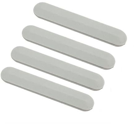 HSSDTECH 4pcs Bottom Cover Rubber Feet Pad Replacement for HP Pavilion 14-CE Series 14-CE3606SA 14-CE3812NO 14-CE3000NR 14-CE2133NIA 14-CE0068ST 14-CE2304NG TPN-Q207 silver L19170-001