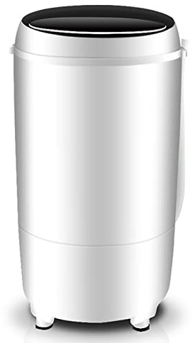 Lavatrici Lavatrice Portatile da Campeggio, Mini-Lavatrice 220V, Asciugatrice Centrifuga, Grande capacità 10KG, Antibatterico Luce Blu UV, 180W, Risparmio Energetico/Acqua, Timer, Funzionamento Facile