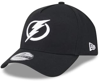 New Era Tampa Bay Lightning NHL Injection Schwarz Verstellbare 9Forty A-Frame Cap - One-Size