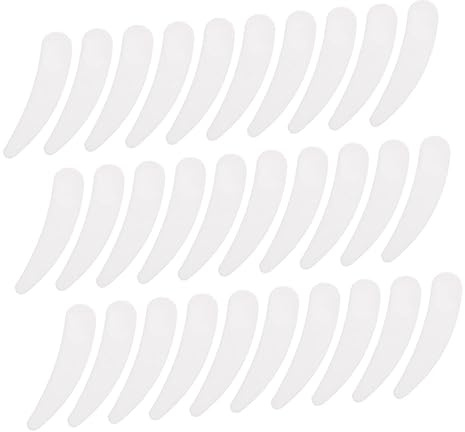 iplusmile 100 pièces Spatules Visage Cuillères Cosmétiques pour Crème Masque Facial Soin Visage Lavable Professionnel