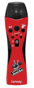 Micro pour The Voice - Accessoire pour Instrument de Musique - Set Jouet Enfant et 1 Carte Tigre