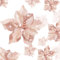 24 Stücke Weihnachten Funkeln Weihnachtsstern Blumen Funkeln Künstliche Weihnachten Blumen Hochzeit Weihnachtsbaum Neujahr Ornamente (Rose Gold)