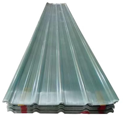 1mm Grosor Placa de Iluminación Natural FRP,Chapa Ondulada Transparente a Prueba de Lluvia,Panel para Tejado Corrugada,para Garajes,Cobertizos, Establos, Edificios Comerciales (0.9x1.3m/35x51in)