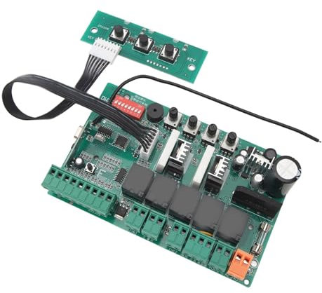 Tablero de Control del Motor de Puerta Corredera, Tablero de Control del Motor de Puerta Operación del Interruptor Manual Control Sensible para Abridor de Puerta (220V)