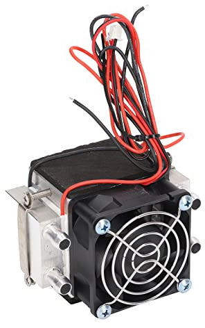 Termoelektrisk Peltierkylare, Mini Luftkonditionering, Halvledarkylningsmodul DC 12V Mini Vindvattenkylning Kylfläns