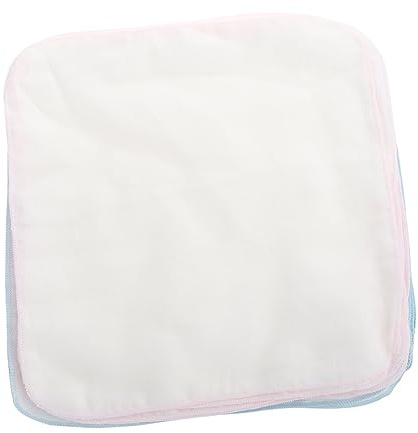 iplusmile Toallitas de Algodón Toalla de Saliva Absorbente y Fácil de Limpiar 20 Piezas para Bebés Adecuado para Recién Nacidos y Madres Primerizas en Dentición