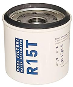 Biloljefilter R15T Spin-On bränslefilter/vattenavskiljare för serie 215R, 10 mikron Bränslefilter(Filter)