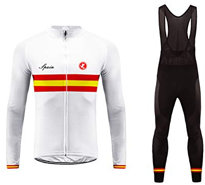 UGLY FROG MTB Deportes al Aire Libre, Ropa Ciclismo Invierno, Hombre Larga Conjunto + Pantalones de Acolchado 20D, Montar Ropa Set, Térmico, Transpiración FAEDXHUNP01
