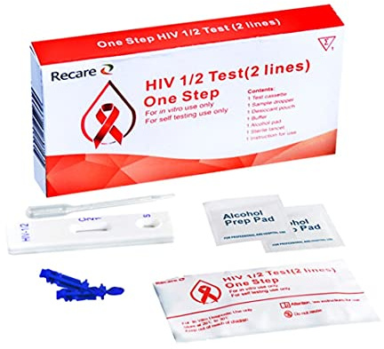 Recare Kit de pruebas para el VIH en el hogar