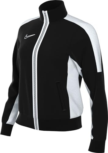 Nike Damen W Nk Df Acd23 Trk Jkt Knit Soccer Track Jacket, Black/White/White, L EU