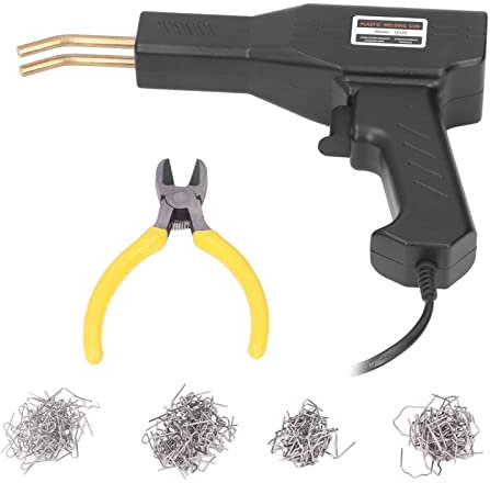 AKLOSIPY Soudeur Hot Astapler 50W pour les Outils de Garage des Réparations Automobiles - Machine de Soudage pour Pare-chocs, Tableaux de Bord et Plus - Plug 220V UE (Plug UE 220V)