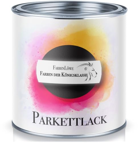 Parketlack parkettvård sidenmatt & blank trapplock färglös (blank, 2,5 L) FARBENLÖWE