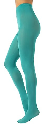 CALZITALY dam Calzitaly Blickdichte Weiche Strumpfhosen Aus Mikrofaser | Bunte Strumpfhose Damen | M, L, Xl | 80 Den | Made in Italy Ogenomskinlig
