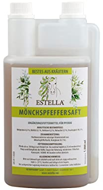 Mönchspfeffersaft für Pferde 1 Liter | Hormonhaushalt | auch bei Cushing & PPID geeignet | rein pflanzliche Wirkstoffe |