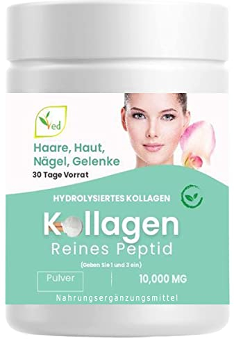 Collagen Peptides Powder Supplement, Support Joint, Bone, Skin, Muscles, Hair, Nail Growth, Keto, Paleo Friendly, Gluten, Dairy Free, Weight Loss, Unflavored 300G Powder
