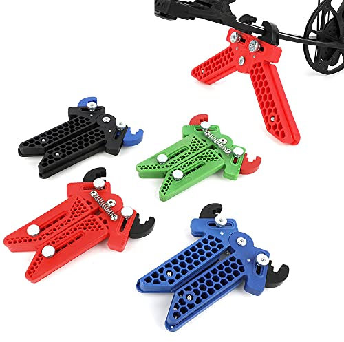 HNZMDY Bogenschießen Bogenständer Compound Bogen Gliedmaßen Halter Bogen Kick Ständer Rack Halterung für Compound Bögen (Schwarz)