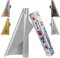 VEGIXO Heat Transfer Vinyl - Silver Glitter 12in x 8ft Roll. Easy Cut & Weed HTV for T-Shirts & Crafts
