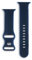 Hama Armband für Apple Watch 38/40/41mm (passend für Apple Watch 9/8/SE/7/6/5/4/3/2/1, Schnellwechselarmband, Silikon Look, Quick Change, flexibles Wechselarmband) Blau