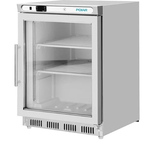 Polar C-Series Undercounter Display Freezer, Stainless Steel