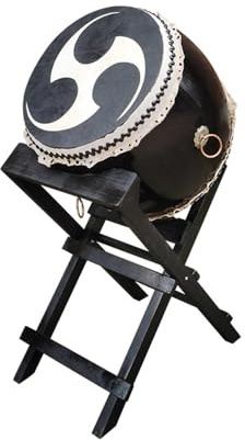 Set Di Tamburi Giapponese Taiko Con Supporto A Batteria Diagonale Retrattile, Un Potente Strumento A Banda,40CM