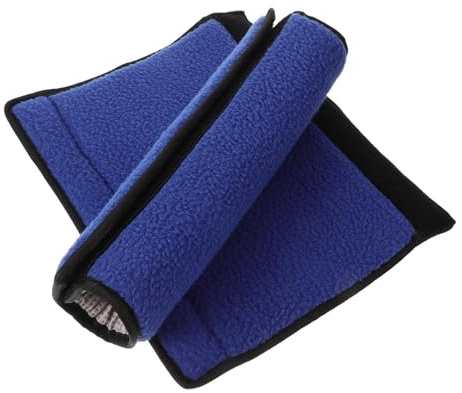 Healvian 4 Pièces Coussinets pour Accoudoirs de Fauteuil Roulant Bleu Coussinets Antidérapants Confortables et Durables Accessoires pour Poignées de Fauteuil Manuel et Béquilles