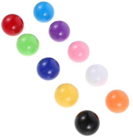 Alipis Set 10 Bersagli da Bocce Colorati da 30 MM per e Adulti Palline da Spiaggia Leggere e Resistenti per Giochi all’Aperto Festa in Famiglia e attività in Giardino