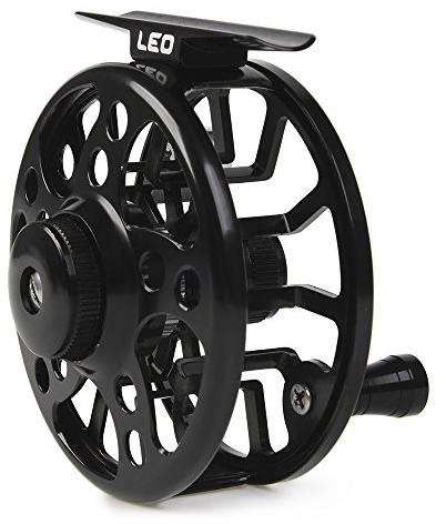 LIXADA Moulinet de Pêche à la Mouche Moulinet de Pêche en Alliage d'aluminium 3/4 / 5/6 / 7/8 Poids 2 + 1 Roulement à Billes Gauche Droit Interchangeable Fly Reel (AP75)