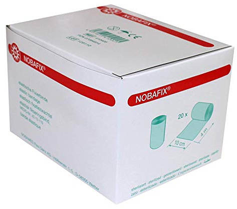 400 Stück (20 X 20) Noba Gasas Elástica Vendas Von Nobamed (10cm X 4M)