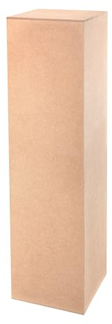 Decorativo Colonna MDF, colonna per fiori per soggiorno, supporto per decorazioni, base, supporto per piante, base stabile, design moderno, 110x30x30 cm